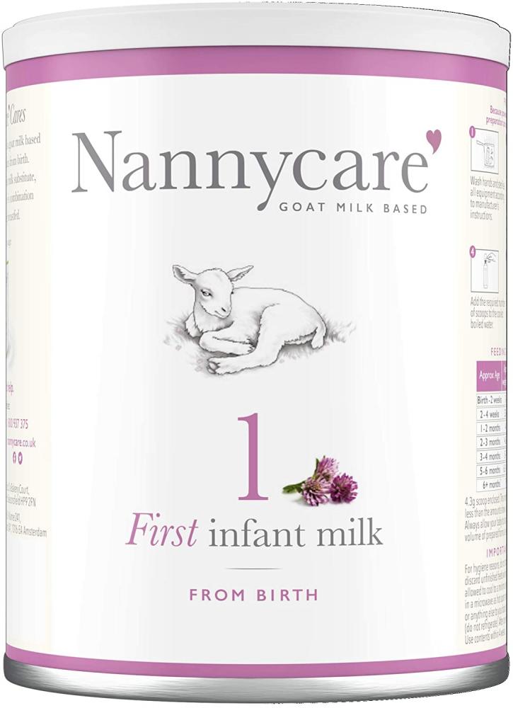 Nannycare Goats Milk Baby Formula - Stage 1 (from Birth) First Infant Milk 400 g