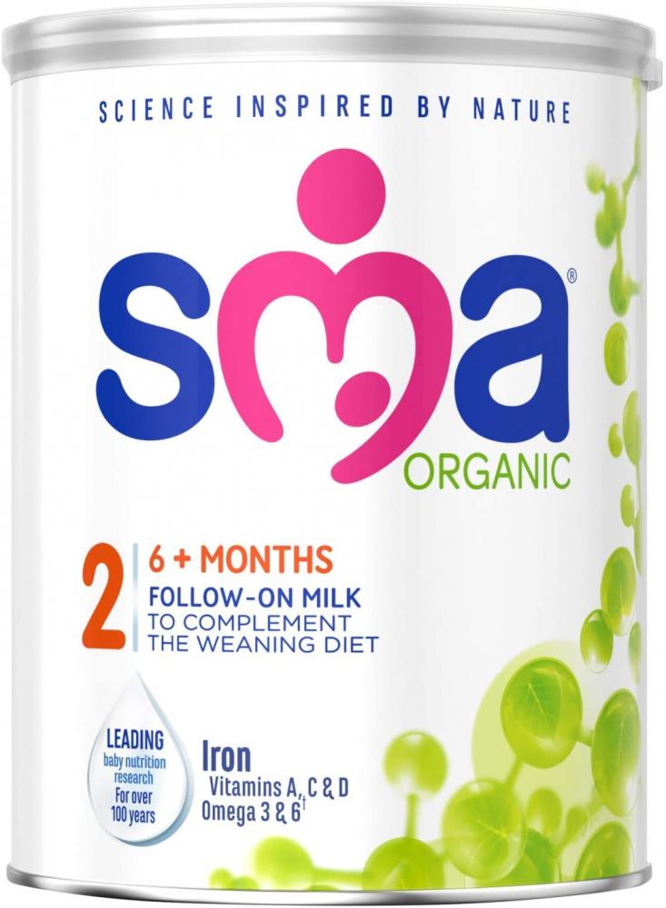 SMA Organic Follow On Milk 6 Months Plus 800 g
