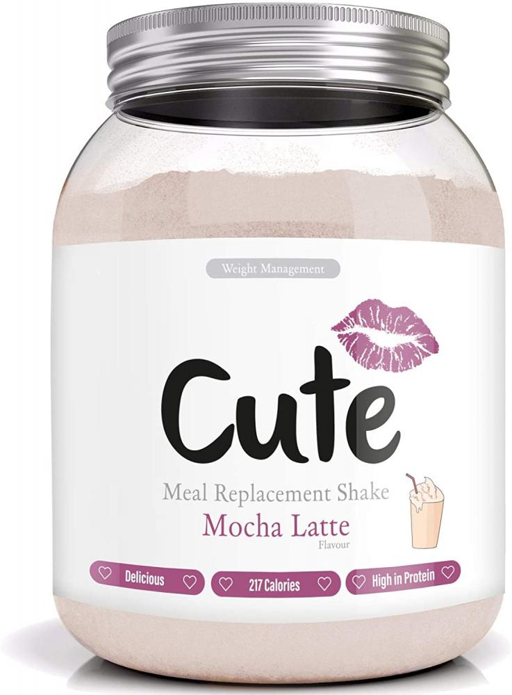 Cute Nutrition Mocha Latte Meal Replacement Shake for Weight Loss 500 g