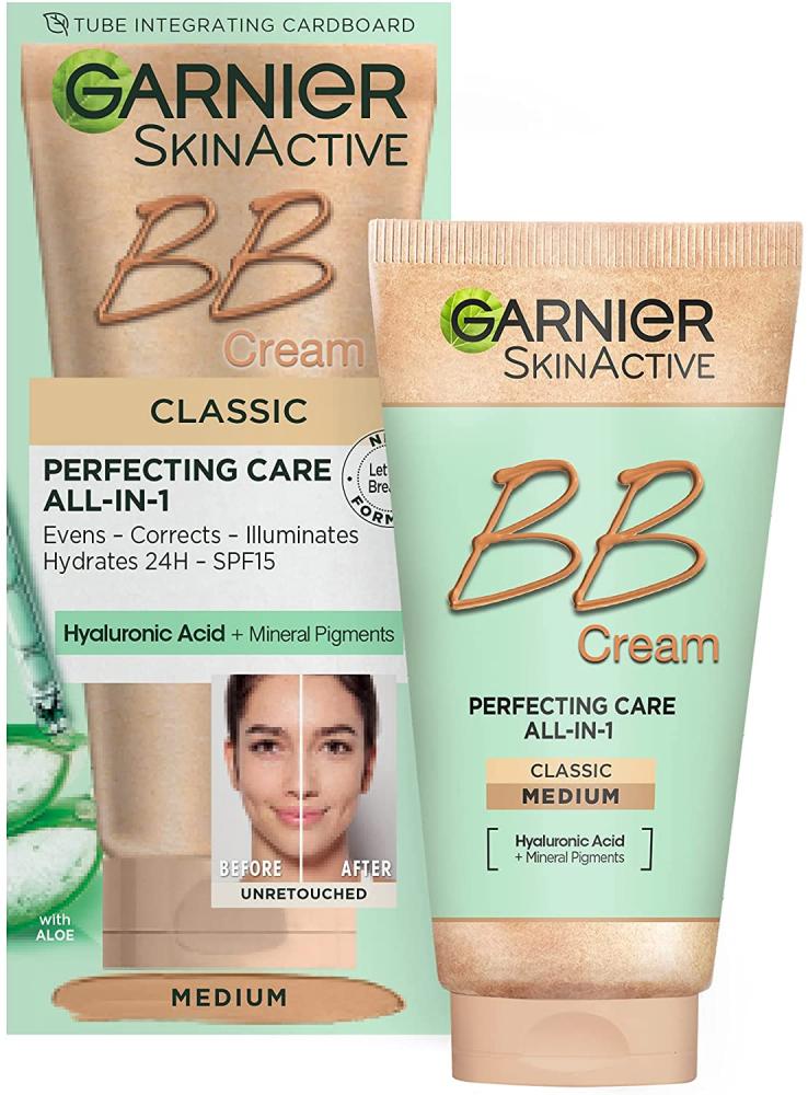 Garnier SkinActive Classic Perfecting All-in-1 BB Cream Shade Classic Medium 50 ml