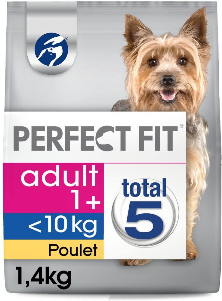 SALE  Perfect Fit Adult 1 Plus Dry Food for Adult Dogs under 10kg With Chicken 1.4 kg