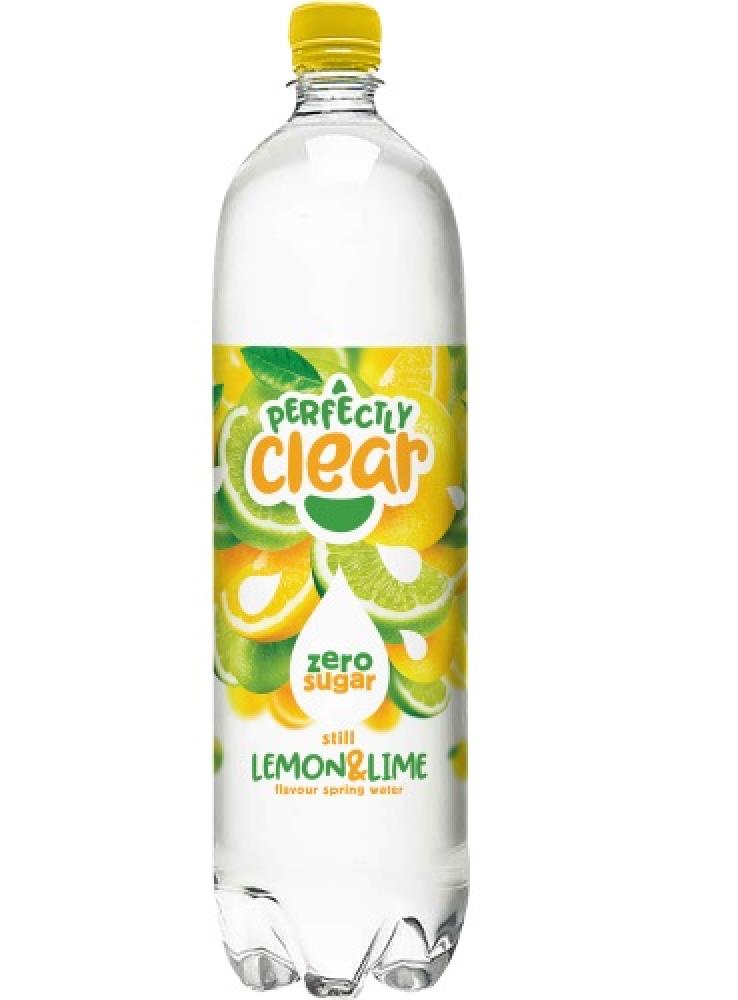 SALE  Perfectly Clear Zero Sugar Still Lemon and Lime Water 1.5 Litre