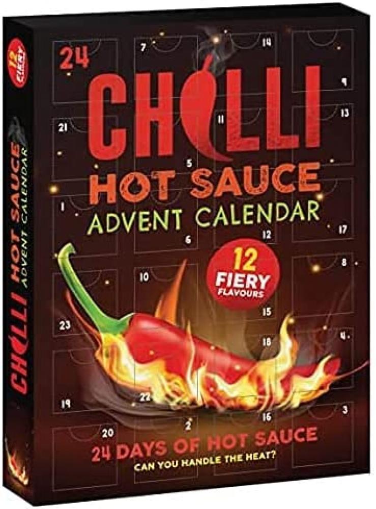 Chilli Hot Sauce Advent Calendar Approved Food