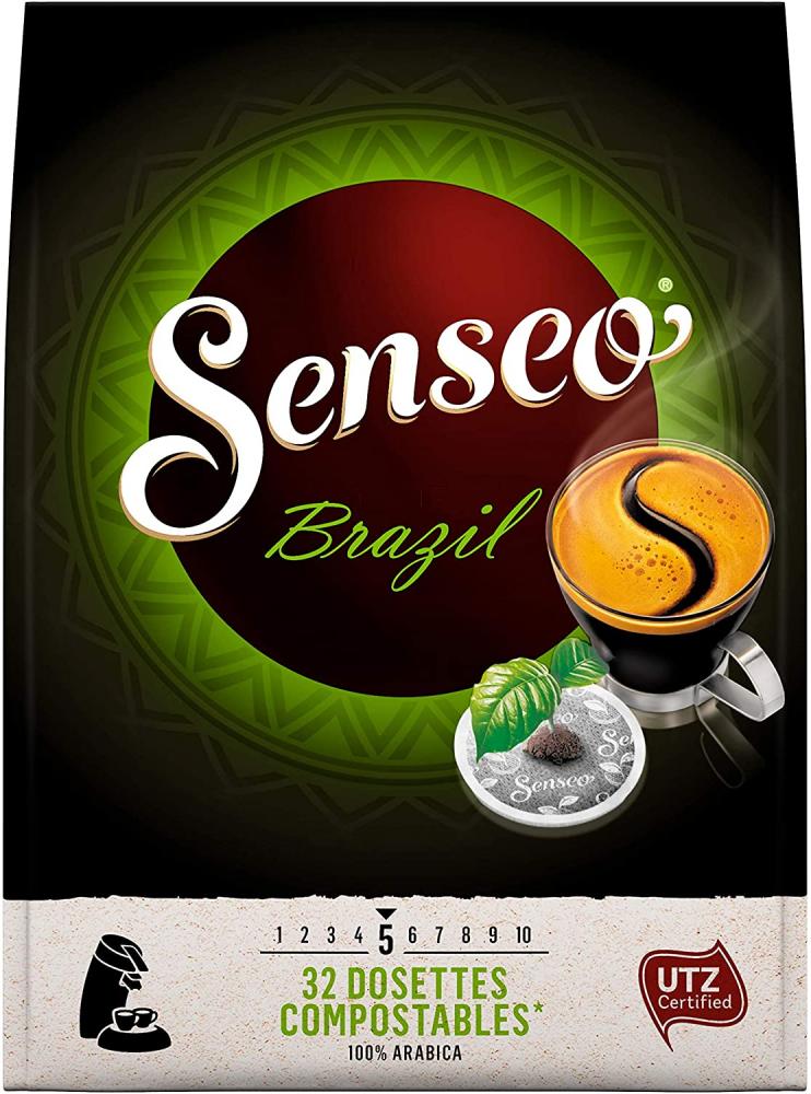 SALE  Senseo Brazil Coffee Pods 100 Percent Arabica 222g