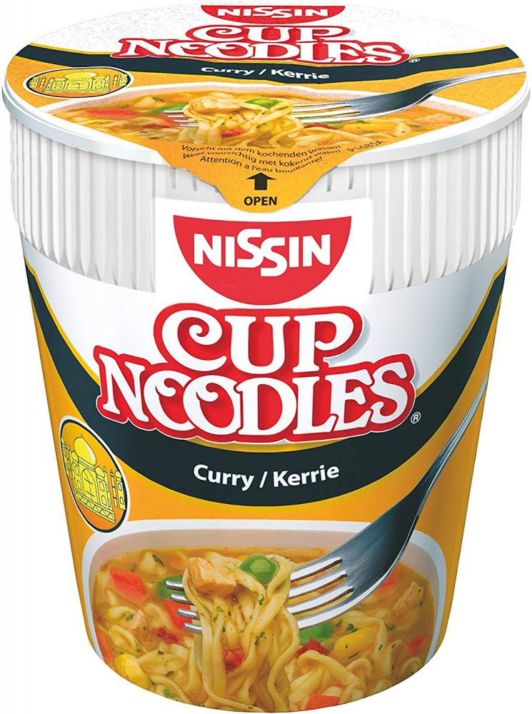 SALE Nissin Curry Instant Noodles Cup 67g | Approved Food