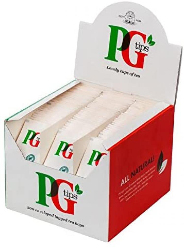 PG Tips 200 Enveloped Tagged Tea Bags