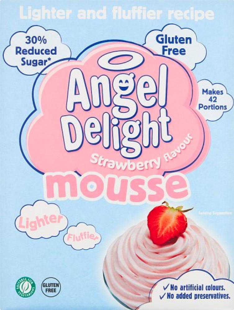 Angel Delight Strawberry Flavour Mousse 600g