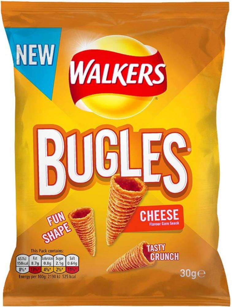 Walkers Bugles Cheese Flavour 30g | Approved Food