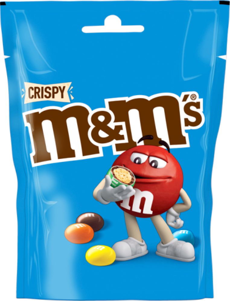 M and Ms Crispy Pouch 107g