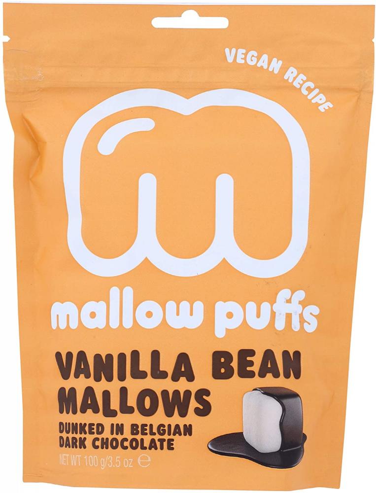 SALE  Mallow Puffs Chocolate Vanilla Bean Mallows 100 g