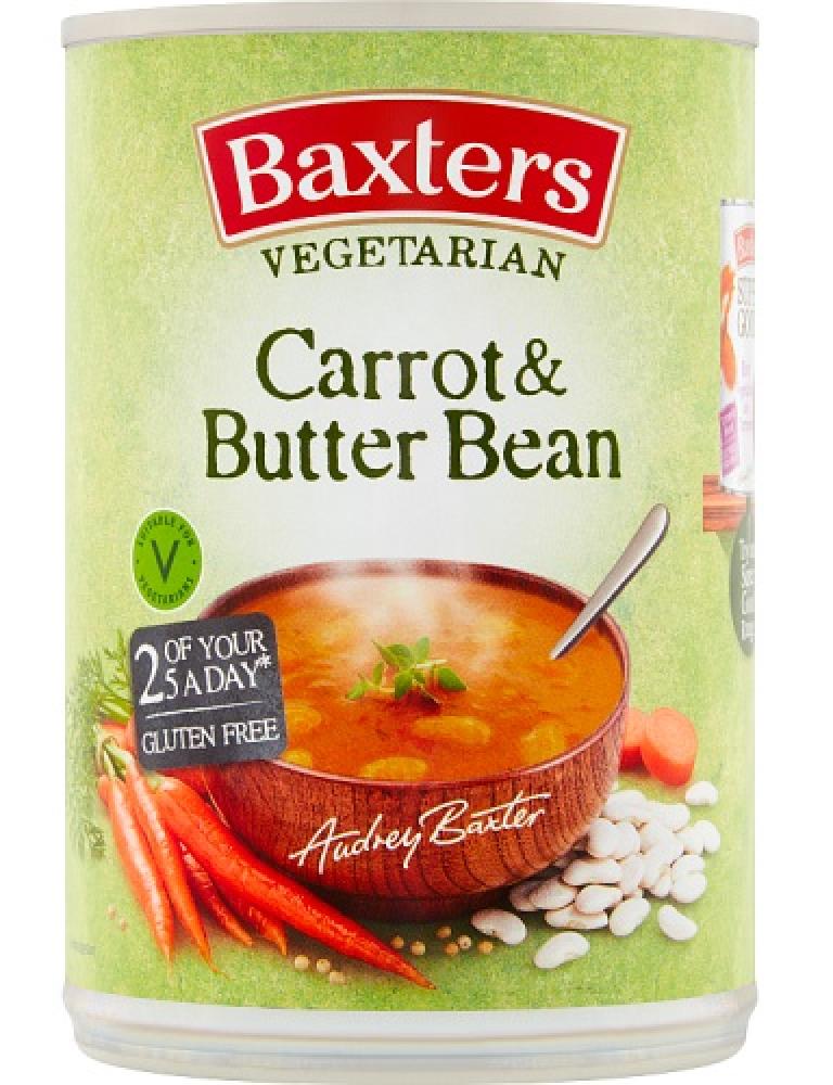 Baxters Vegetarian Carrot and Butterbean Soup 400g