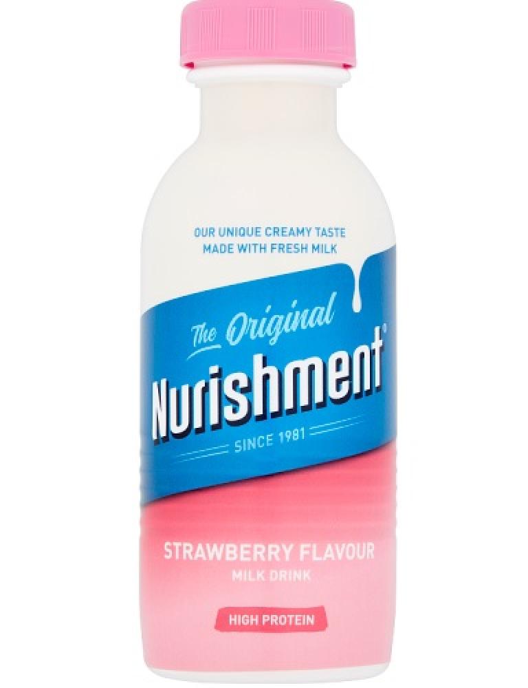Nurishment Strawberry Flavour Milk Drink 330ml