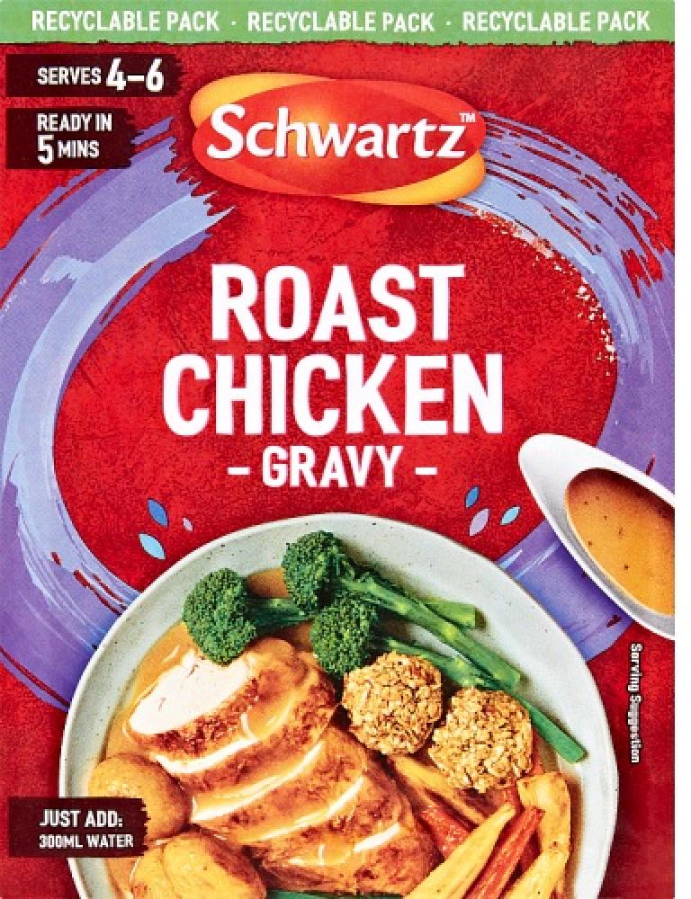 Schwartz Roast Chicken Gravy Mix With A Hint Of Sage 26g