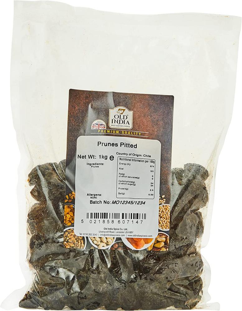 Old India Prunes Pitted 1 kg