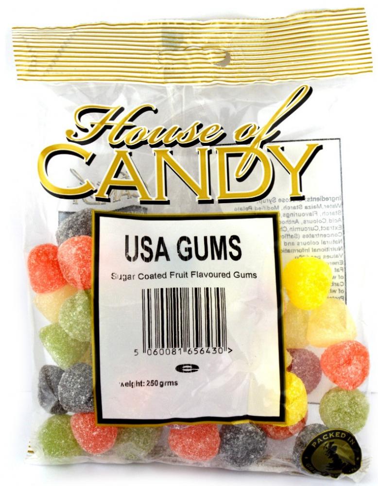 House Of Candy USA Gums 250g
