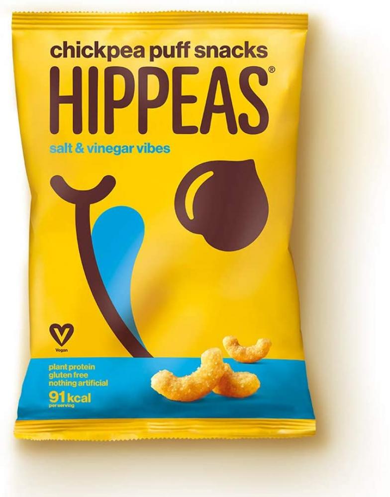 Hippeas Chickpea Puffs Salt and Vinegar Vibes 78g