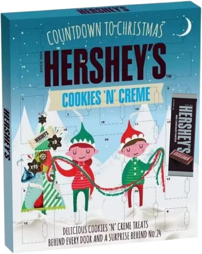 SALE Hersheys Cookies N Creme Advent Calendar 205g Approved Food