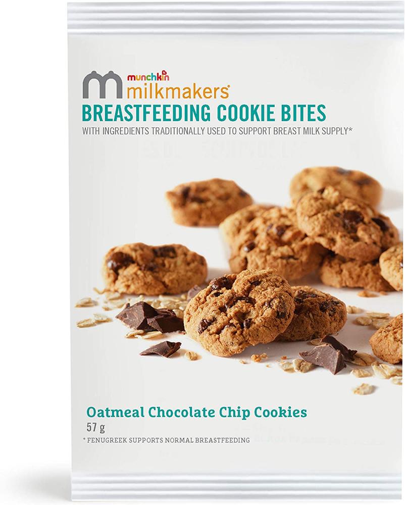 Munchkin Milkmakers Chocolate Chip Breastfeeding Lactation Cookies 57 g