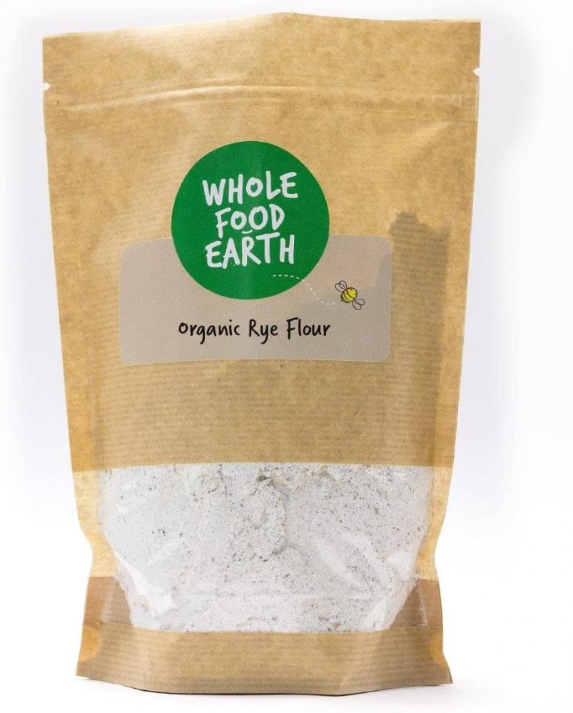 Wholefood Earth Organic Wholemeal Dark Rye Flour 1kg