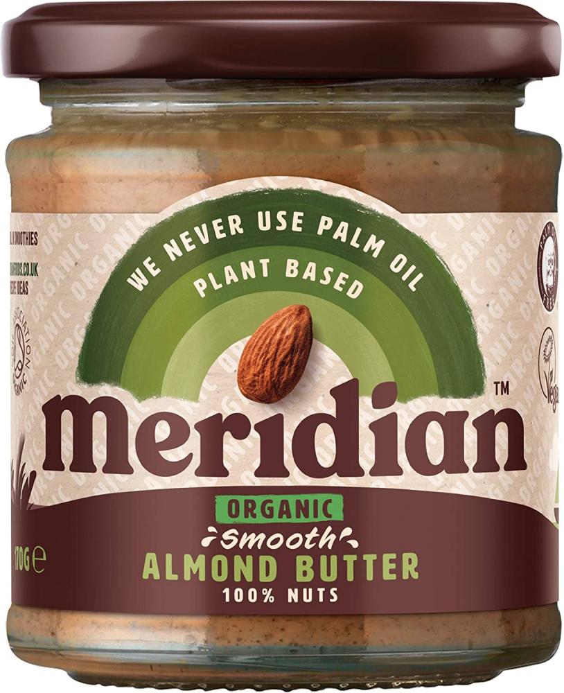 Meridian Organic Smooth Almond Butter 170g