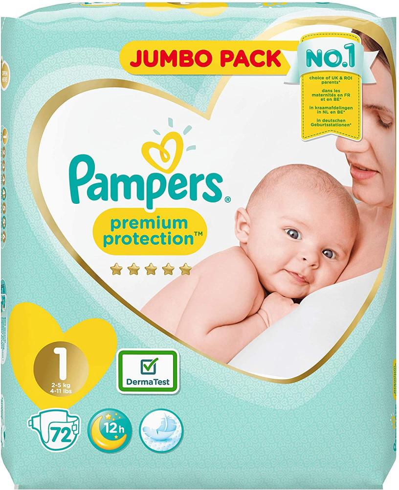 Pampers Premium Protection Softest Comfort Nappies 1