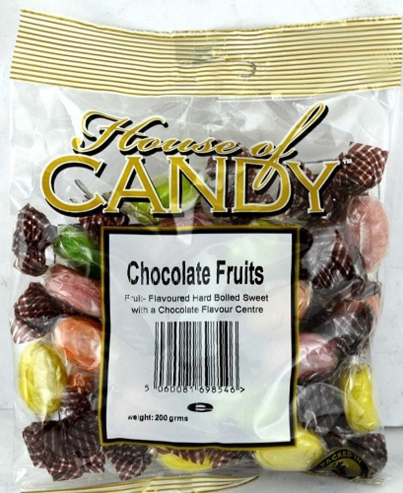 House Of Candy Chocolate Fruits 200g