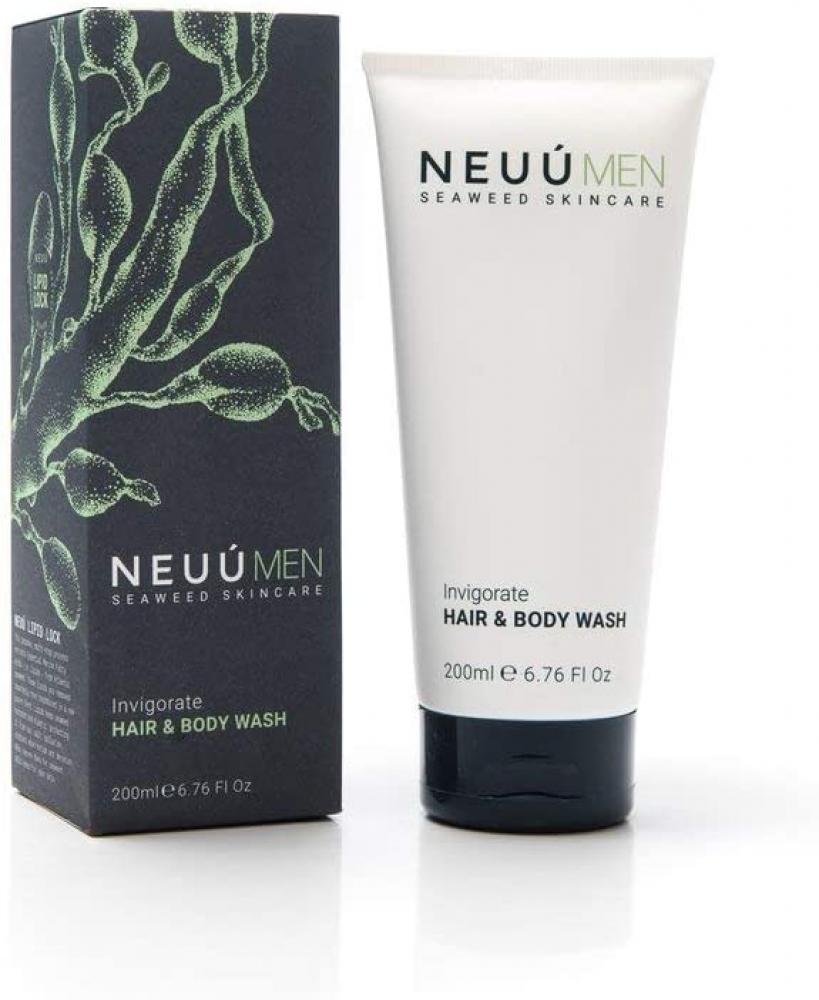 Neuu Seaweed Skincare for Men Luxury Hair and Body Wash 200 ml