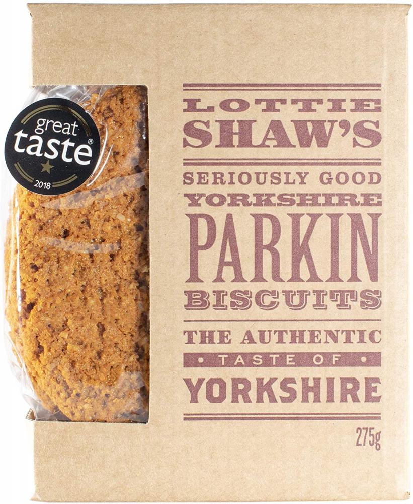 SALE  Lottie Shaws Yorkshire Parkin Biscuit Box 275g
