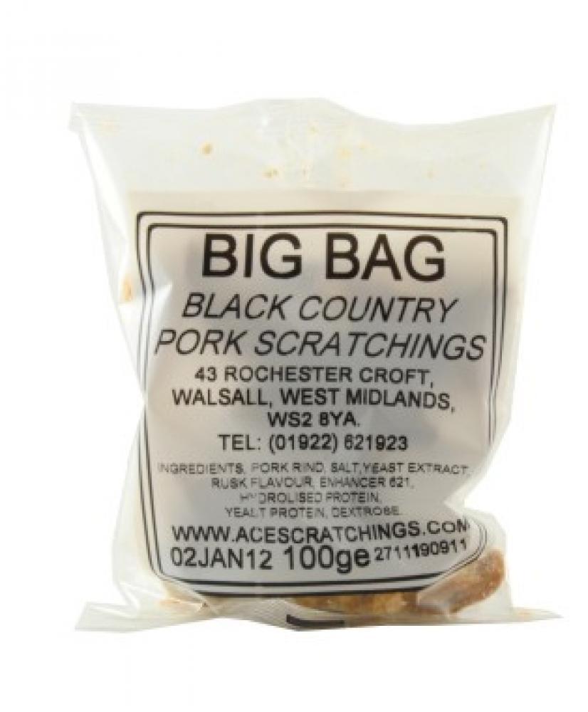 Black Country Pork Scratchings Big Bag 100g