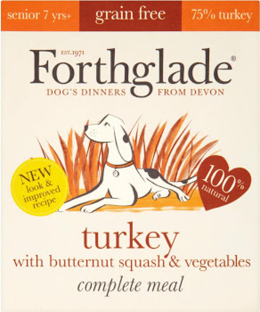 Forthglade Turkey With Butternut Squash And Vegetables Senior 7 Years Plus 395g