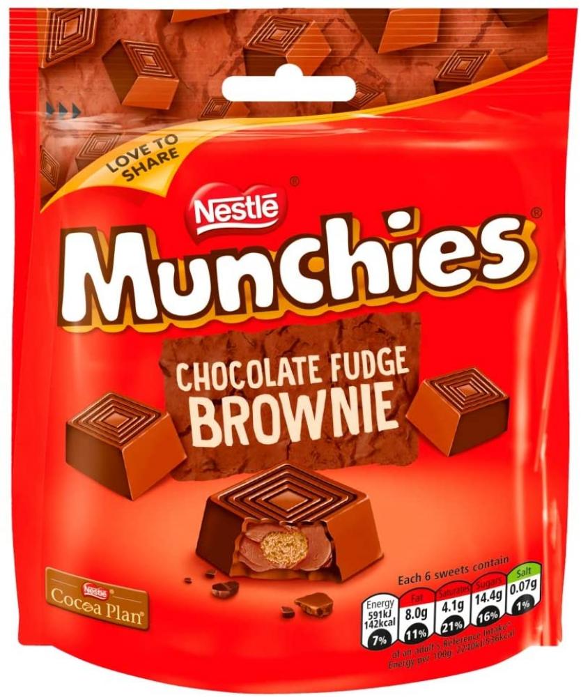 Nestle Munchies Chocolate Fudge Brownie 101g