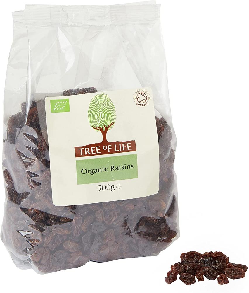 Tree Of Life Organic Raisins 500g