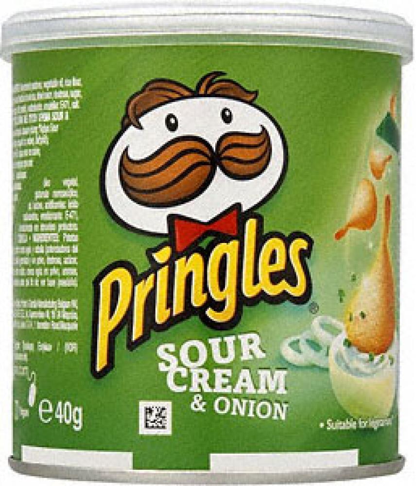 Pringles Sour Cream and Onion Flavour 40g | Approved Food
