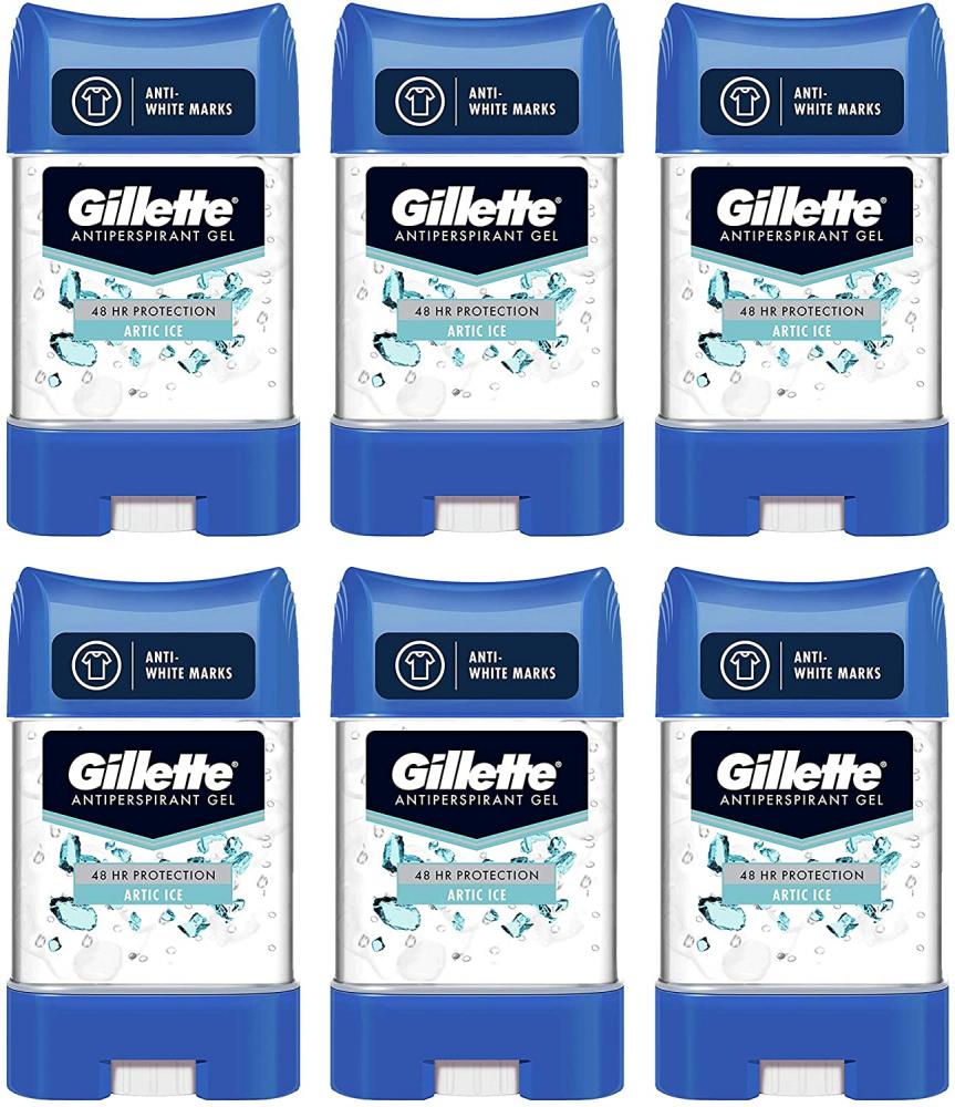 Gillette Arctic Ice Clear Gel Stick 70ml