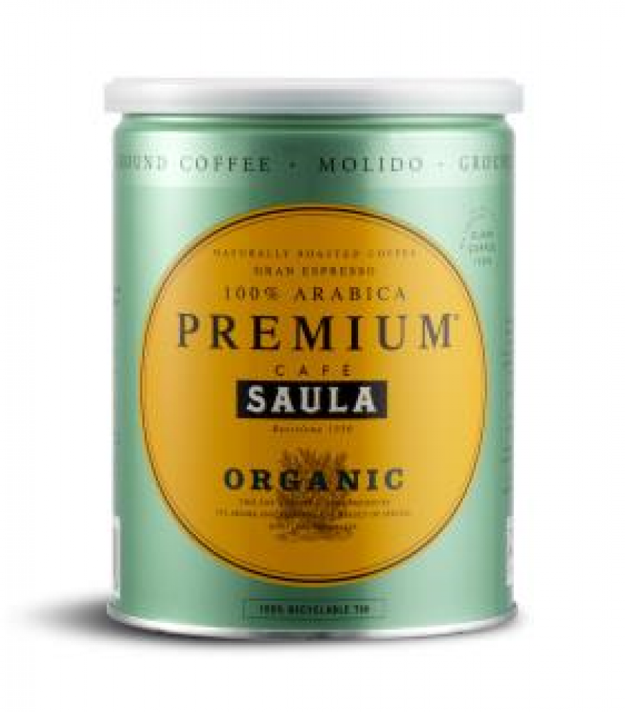 Saula Premium Organic Ground Coffee 250 g
