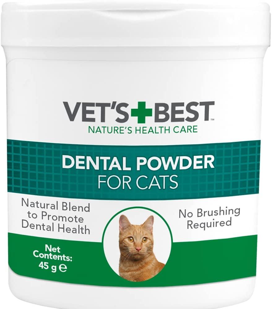 Vets Best Natural Dental Powder for Cats 45g