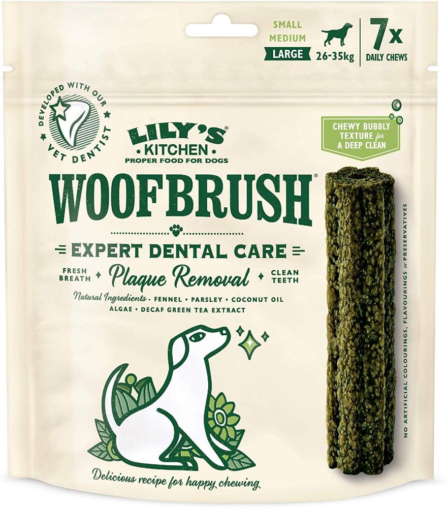 Lilys Kitchen Woofbrush Dental Chew Large Dog 7 Chews