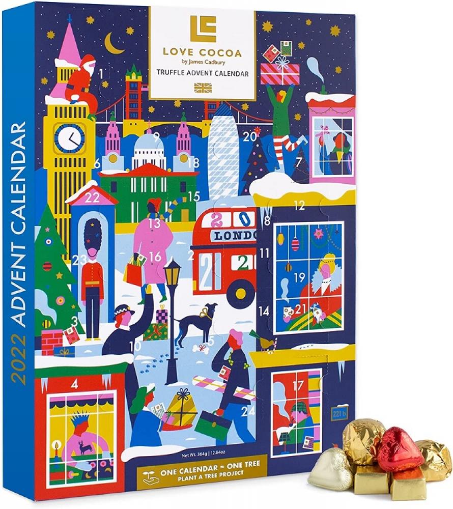 SALE Love Cocoa Chocolate Advent Calendar Approved Food
