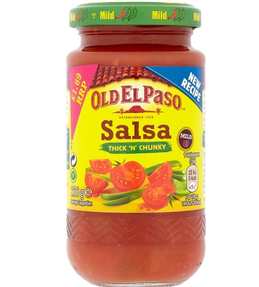 Old El Paso Thick N Chunky Salsa 226g