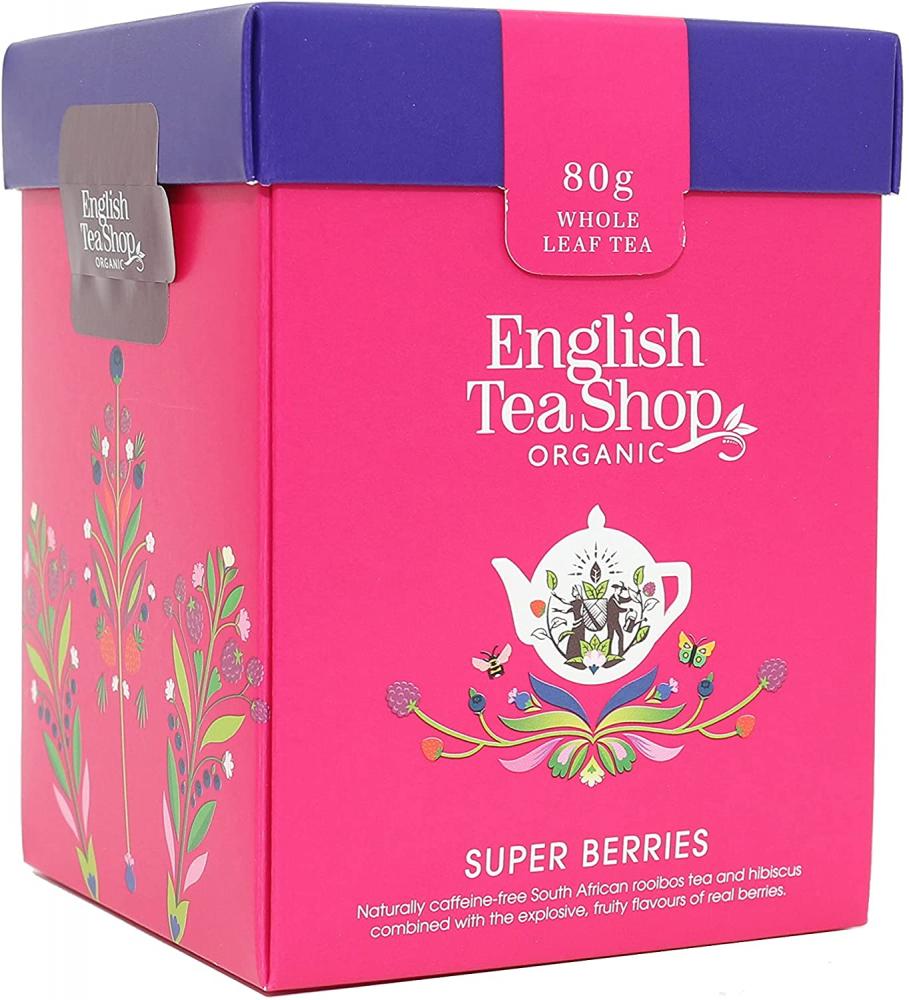 English Tea Shop Super Berries Whole Leaf Tea 80g