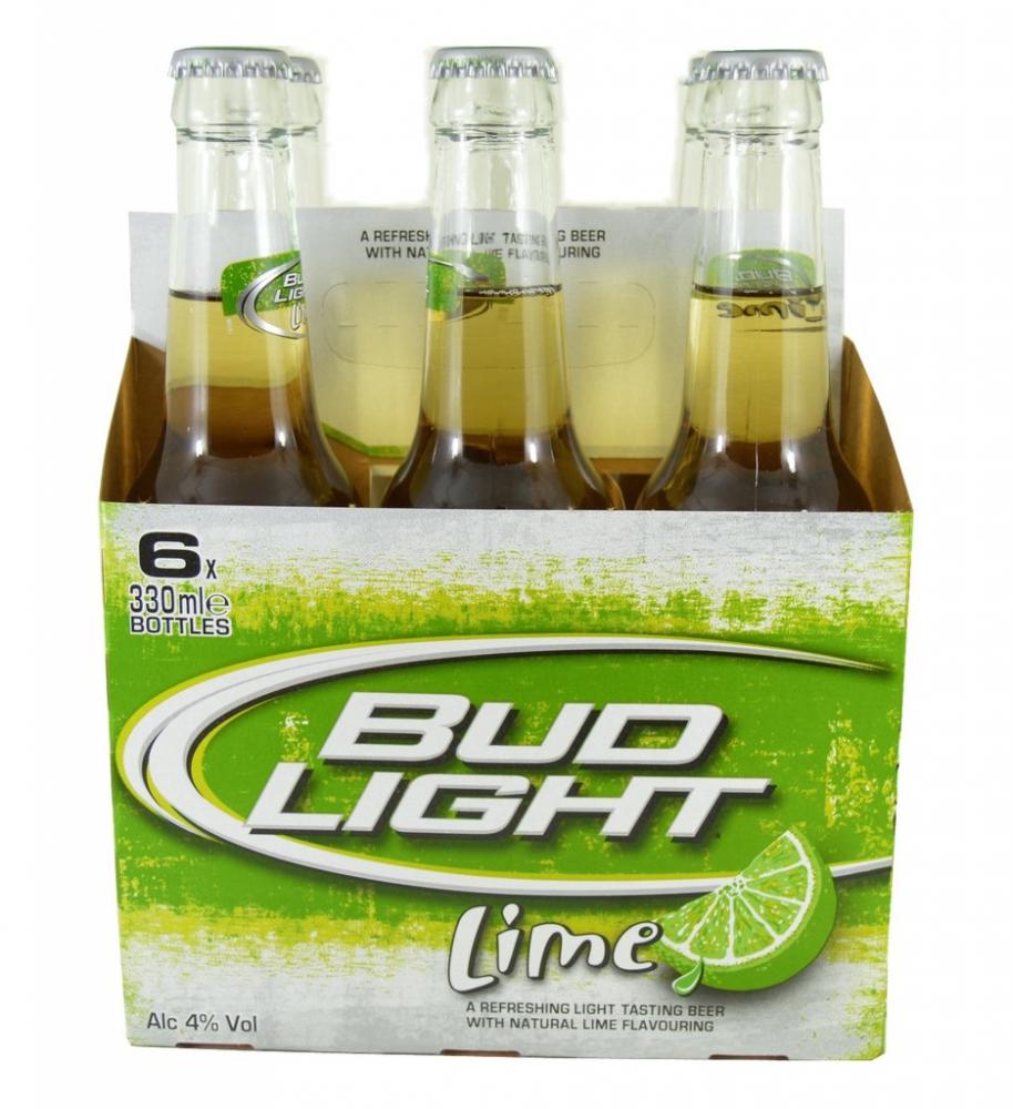Bud Light Lime 6 x 330ml Approved Food