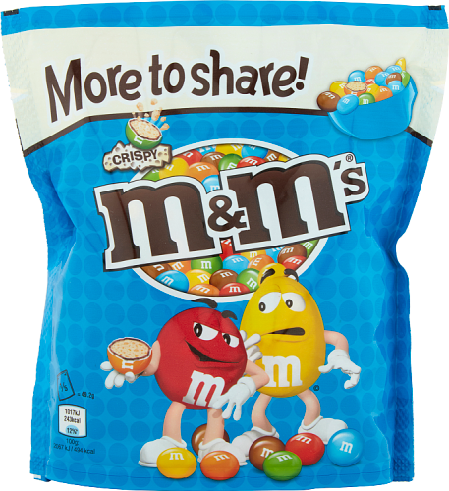 M and Ms Crispy Pouch 246g