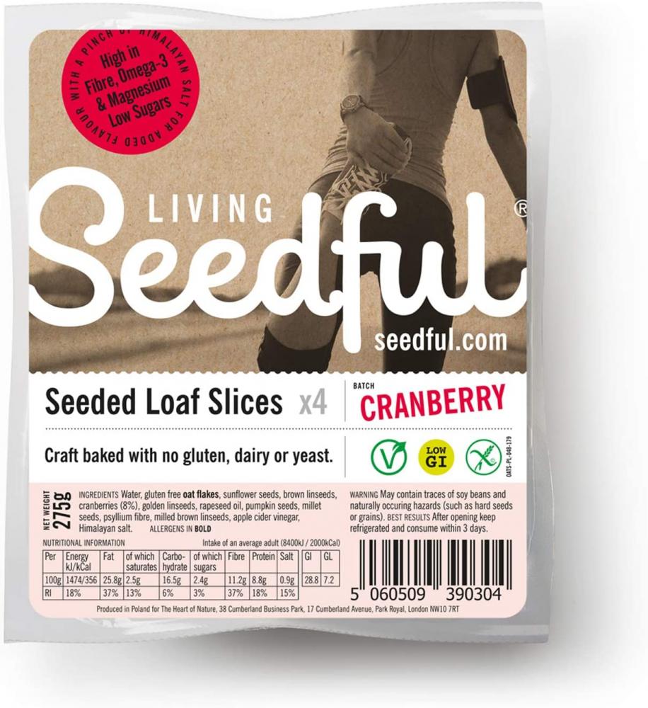 Seedful Seeded Loaf Slices With Cranberry 275g