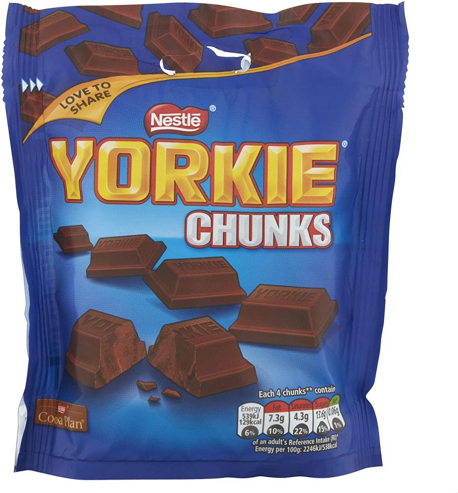 Nestle Yorkie Chunks 100g