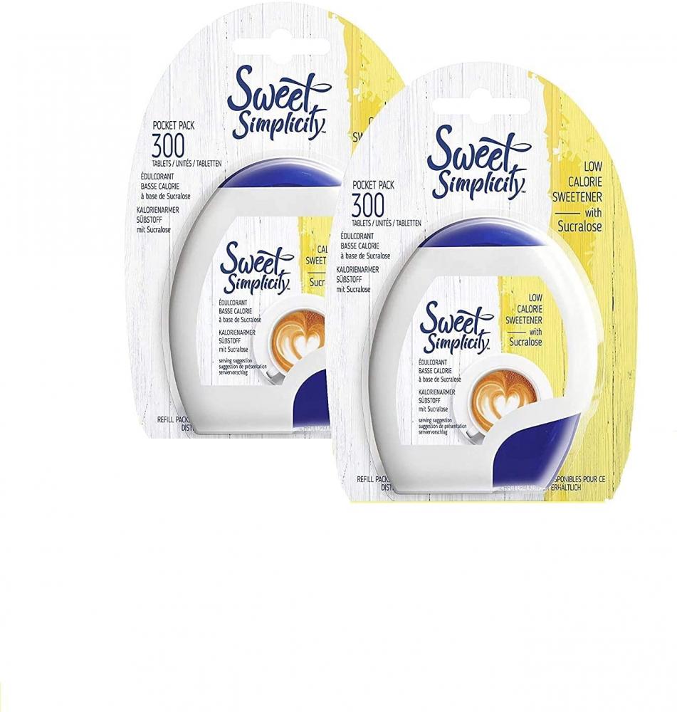 Sweet Simplicity Low Calorie Sweetener with Sucralose 300 tablets