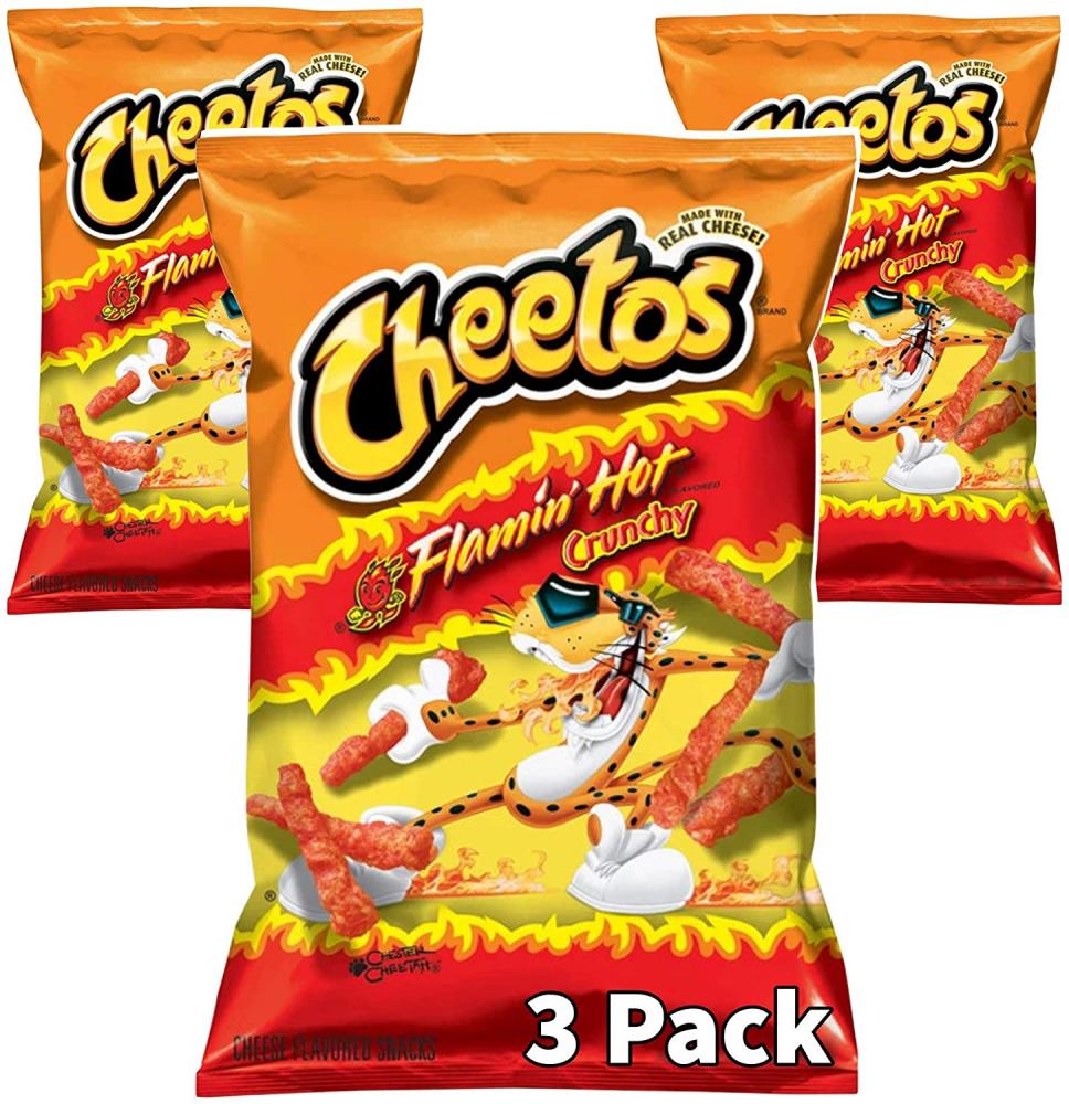 Cheetos Flamin Hot Crunchy 226g