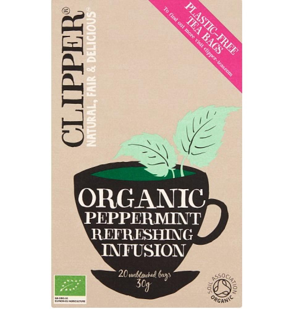 Clipper Organic Peppermint 20 Tea Bags 30g