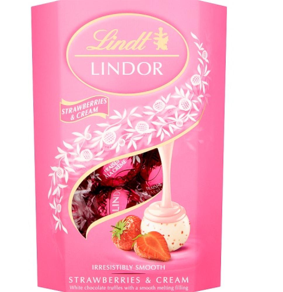 Lindt Strawberries and Cream 200g