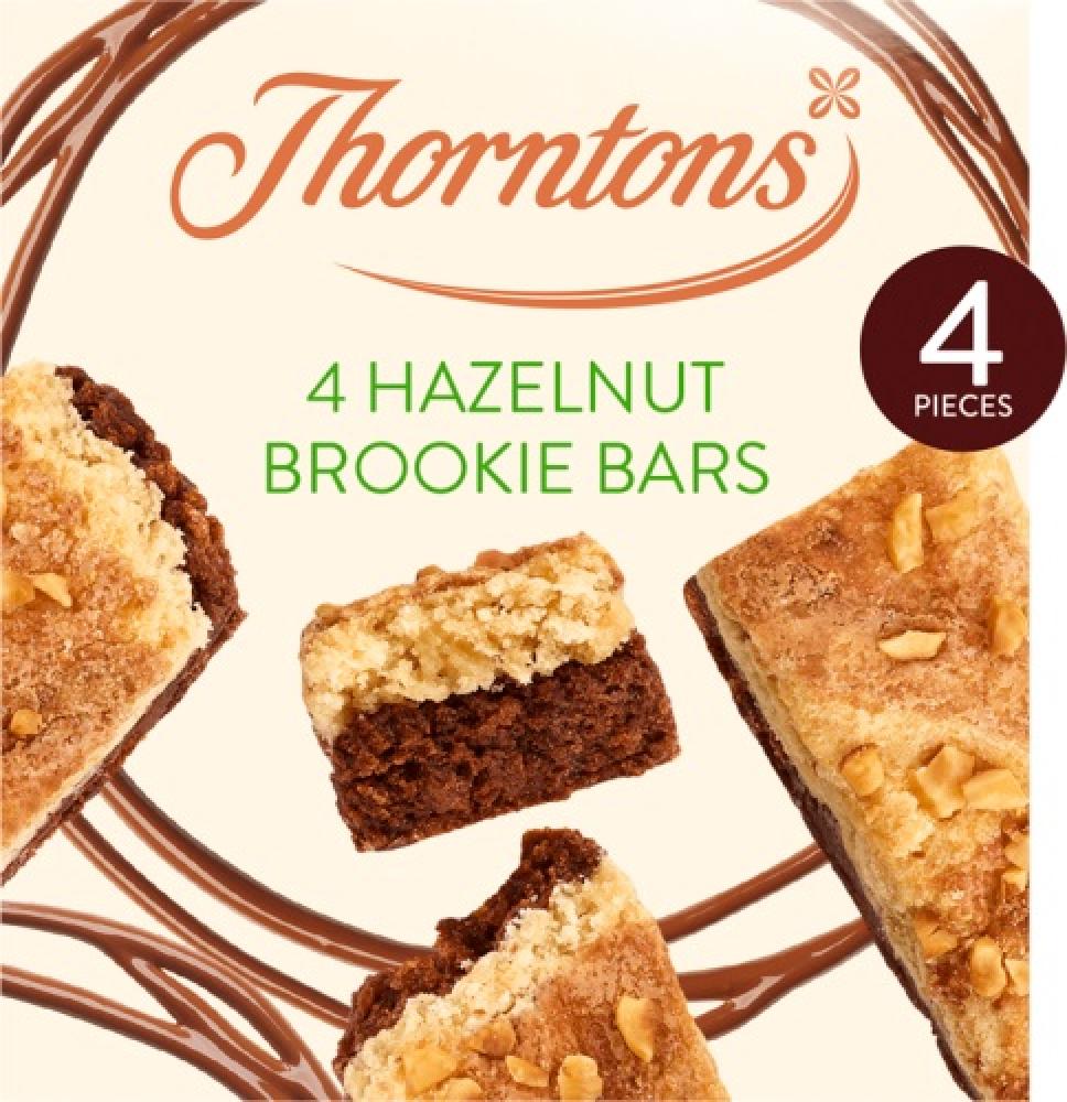 Thorntons 4 Hazelnut Brookie Bars
