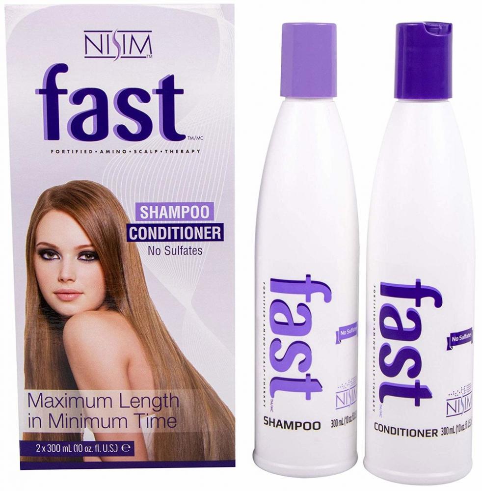 Nisim Fast Shampoo and Conditioner Set 2x300ml